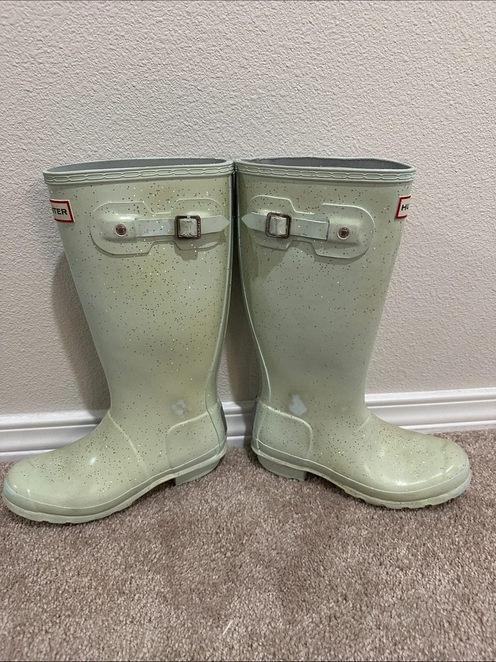 Hunter Kids Giant Glitter Boots